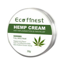 Load image into Gallery viewer, Eco Finest Hemp Cream Anti-Inflammation and Pain Relief Max Strength 5000Mg and Acne Treatment