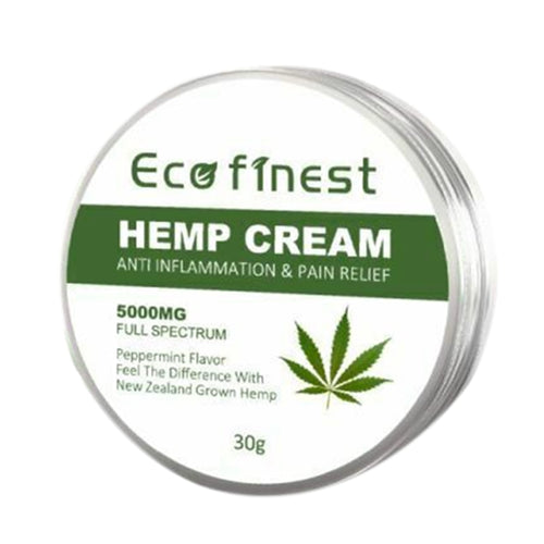 Eco Finest Hemp Cream Anti-Inflammation and Pain Relief Max Strength 5000Mg and Acne Treatment