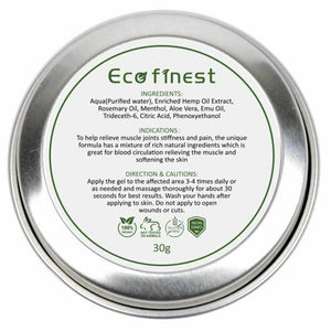 Eco Finest Hemp Cream Anti-Inflammation and Pain Relief Max Strength 5000Mg and Acne Treatment