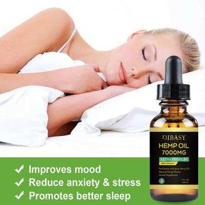 Essential Oils 7000mg Cbd Oil Organic Hemp Seed Extract Hemp Seed Oil Bio-active Drop For Pain Relief Reduce Sleep Anxiety