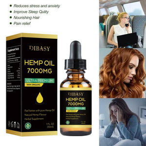 Essential Oils 7000mg Cbd Oil Organic Hemp Seed Extract Hemp Seed Oil Bio-active Drop For Pain Relief Reduce Sleep Anxiety
