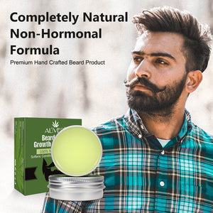 Men Organic Beard Hemp Cbd Oil Balm Moustache Wax Styling Beeswax Moisturizing Smoothing Gentlemen Beard Care Natural Hemp Balm