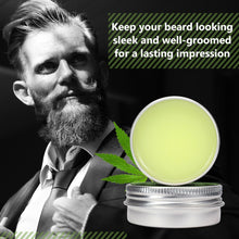 Load image into Gallery viewer, Men Organic Beard Hemp Cbd Oil Balm Moustache Wax Styling Beeswax Moisturizing Smoothing Gentlemen Beard Care Natural Hemp Balm