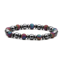 Load image into Gallery viewer, Weight Loss Magnetic Therapy Bracelet For Men Women 8mm Black Hematite Stone Beads Stretch Health Care Bracelet Jewelry Gift