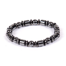 Load image into Gallery viewer, Weight Loss Magnetic Therapy Bracelet For Men Women 8mm Black Hematite Stone Beads Stretch Health Care Bracelet Jewelry Gift