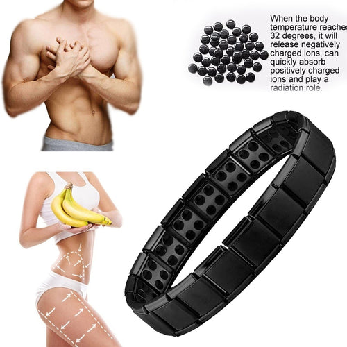 2020 Therapeutic Energy Healing Bracelet Titanium Steel