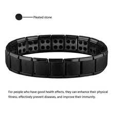 Load image into Gallery viewer, 2020 Therapeutic Energy Healing Bracelet Titanium Steel